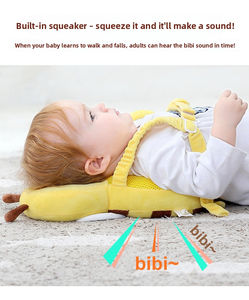Almohada de Protección para la Cabeza del Bebé Anticaídas, Transpirable, de Algodón, con Dibujos Animados, para Bebés y Niños Pequeños que Aprenden a Caminar, Cojín de Seguridad - Product Image 4