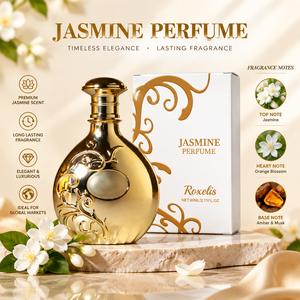 <span class=keywords><strong>Parfum</strong></span> au Jasmin 80ml pour <span class=keywords><strong>Femme</strong></span>, Spray Floral Longue Durée, Flacon Exquis, Coffret Cadeau, <span class=keywords><strong>Parfum</strong></span> Féminin pour Usage Quotidien et Cadeau - Product Image 1