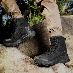 Scarpe da arrampicata professionali con Logo personalizzato <span class=keywords><strong>calzature</strong></span> da passeggio resistenti all'usura scarpe da trekking <span class=keywords><strong>per</strong></span> uomo all'aperto - Product Image 4