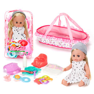 14 pouces 12 sons mignon <span class=keywords><strong>Reborn</strong></span> eau potable pipi fille bébé poupées ensembles à <span class=keywords><strong>vendre</strong></span> semblant jouer jouets pour enfants filles bébé jouets - Product Image 6
