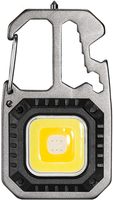 Gantungan kunci COB Mini portabel, Gantungan Kunci lampu saku Mini dapat diisi ulang 500 lumen dapat diisi ulang
