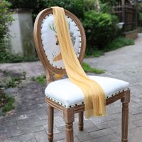 Voile transparent uni pour drapage d'arche de mariage, panneau de rideau de fond, décoration de scène extérieure pour fêtes, vente en gros