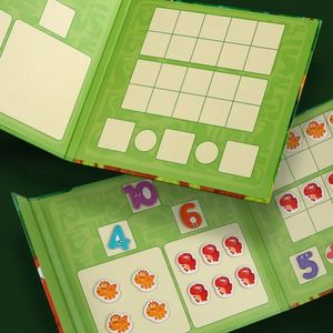 Juego de Juguetes Educativos STEM para Preescolar, Libro de Actividades de Conteo con Dinosaurios para Niños Pequeños - Product Image 5