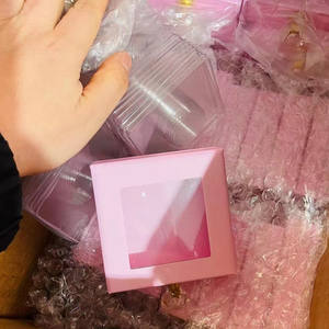 Scatola del cassetto dell'etichetta privata che imballa la cassa delle ciglia scatola di imballaggio delle ciglia scatole logo personalizzato - Product Image 2