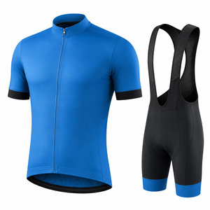 Conjunto de Jersey de Ciclismo Personalizado de Manga Corta, Sublimación en Blanco para Logotipo, Absorbe la Humedad, Uniforme de Ciclismo de Carretera para Verano - Product Image 6