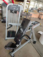 Mesin Latihan Angkat Beban Bahu Duduk Brightway Commercial Steel Fitness Equipment Pin Load Selection Machines