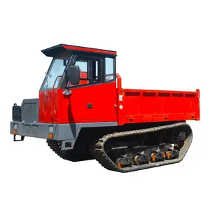 Vehicle Mounted Crawler Transport Vehicle Paddy Field And Mountainous Large-scale Engineering Agricultural Cargo Dump Truck