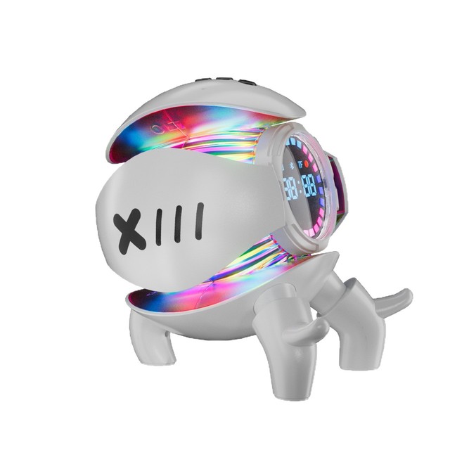 AI Voice Mecha Monster for 5.1 Wireless Speaker High-Fidelity Smart AI Audio 6W Output Memory Card Support Portable