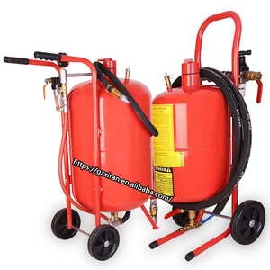 Machine de sablage à sec de petite taille 5/10/20 gallons, réservoir pressurisé mobile, type baril, sablage portable, mini sablage sous vide pour éliminer la rouille - Product Image 4