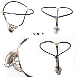 Zwarte Keizer Mannelijke Kuischheidsgordel Nieuwe Stijl Ademend Peniskooi Fallus Bondage - Product Image 6