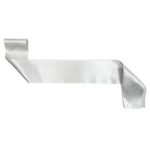 Écharpe de fête en satin à couche unique, vierge, pour anniversaire, avec sangle d'épaule, pour personnalisation en usine - Product Image 6