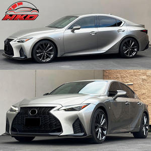 Pour Lexus IS350 2021-2025 F Sport Sedan IKON ABS Spoiler avant noir brillant de haute qualité Kit carrosserie - Product Image 2