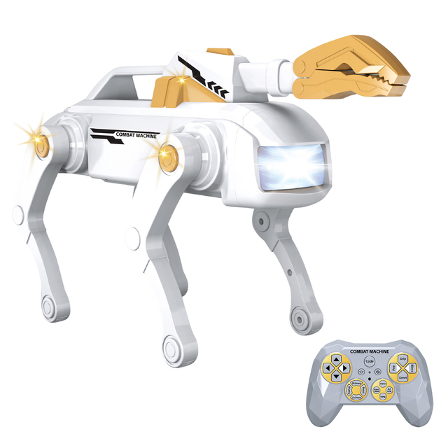 RC Robot Children's Remote Control Mechanical Plastic Dog Educational Toy Science Arm Multifunctional Programmable Robot