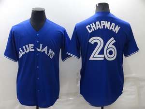 2025 맞춤형 토론토 대체 유니폼 2 남성용 야구 저지 자수 로고 통기성 100% 폴리에스터 V넥 유니폼 320g - Product Image 3