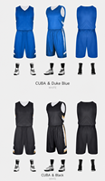 Ensemble d'uniformes de basket-ball personnalisés pour équipe, maillot de basket-ball sans manches et short respirants pour hommes, vêtements d'entraînement