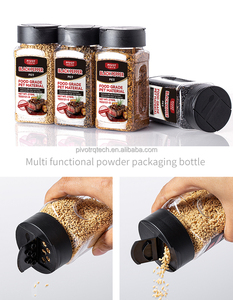 Venta al por Mayor <span class=keywords><strong>de</strong></span> Frascos <span class=keywords><strong>de</strong></span> Plástico Ecológicos para <span class=keywords><strong>Especias</strong></span> <span class=keywords><strong>y</strong></span> <span class=keywords><strong>Condimentos</strong></span>, Envases Cuadrados <span class=keywords><strong>de</strong></span> PET <span class=keywords><strong>de</strong></span> 275 ml para <span class=keywords><strong>Especias</strong></span> <span class=keywords><strong>y</strong></span> Pimienta - Product Image 3