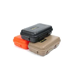 S Size Outdoor Plastic Waterproof Airtight Survival Case Container Camping Outdoor Travel Storage Box