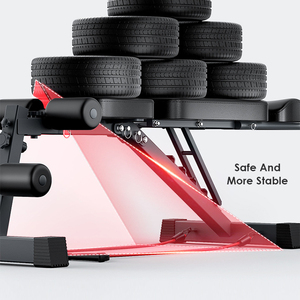 เครื่องออกกำลังกายแบบพกพา ZHOYA SPORT อเนกประสงค์ ปรับระดับได้ พับเก็บได้ ใช้สำหรับยกน้ำหนัก ฝึกกล้ามเนื้อ บริเวณอกและหลัง - Product Image 2