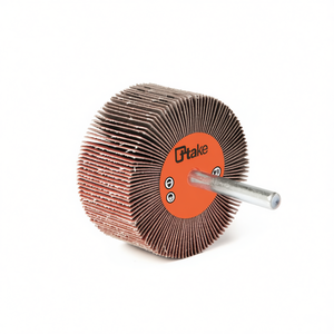 Ttake Abrasive Flap <b>Wheel</b> 60x40 Mm 60 Grit 6 Mm Shaft For Metal <b>Grinding</b> - Product Image 2