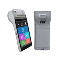 4G 5.5 "POS Machine Bar QR Code Scanner NFC Lecteur de Carte Portable Android Smart Pos Terminal Avec Imprimante pour la Vente au Détail