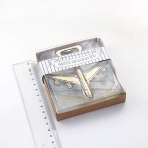 Ouvre-bouteille en métal en forme d'avion Z832 en gros – Ouvre-bouteilles pour Noël, mariages, fêtes, artisanat, outil de cuisine - Product Image 2