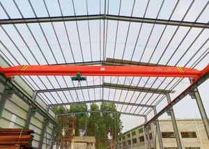 رافعة جسرية علوية أحادية السكة بحمولة 5 طن و10 طن و15 طن و20 طن بسعر تنافسي - Product Image 4