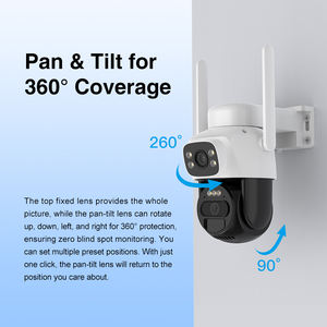 Telecamera di Sicurezza Solare PTZ CB622DR IP66 Impermeabile 4MP con Visione Notturna, Sensore CMOS, Rilevamento Movimento PIR e Audio Bidirezionale - Product Image 4