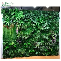 Mur en mousse artificielle qui ne décolorent pas, plantes pendantes, pour fenêtre de mariage, décoration de noël