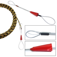 Tire-câble 3-6 mm avec protège-main antidérapant auxiliaire pour électricien, support de préhension pour le tirage de câbles