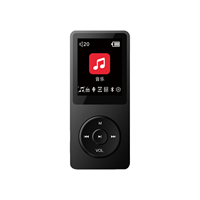 Perekam suara x02MP4 dengan layar tampilan, pemutar musik MP3 WAV suara Hifi 1,5 inci, pemutar musik mp3 anak-anak