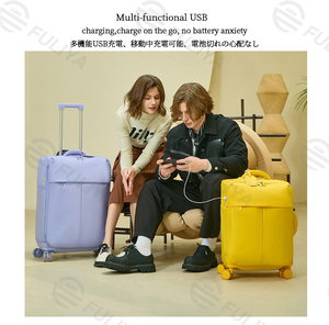 Fuliya Custom wasserdichtes Nylon Leichtes 20 "Business Carry on Trolley Case Gepäck taschen Kombination koffer Reisekoffer - Product Image 6