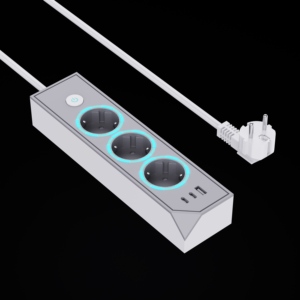 PD 25W Type <b>C</b> <b>USB</b> European Power Strip Home Switch Light Ring Illuminates When <b>Plug</b> Is Inserted KC EU Standard 16A - Product Image 6