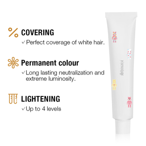 Crema Colorante Professionale <span class=keywords><strong>Permanente</strong></span> per Capelli 100g Tubo 3.38fl.oz Uso Professionale a Basso Contenuto di <span class=keywords><strong>Ammoniaca</strong></span> Finitura Lucida <span class=keywords><strong>Senza</strong></span> Perossido MOQ Benvenuto - Product Image 2