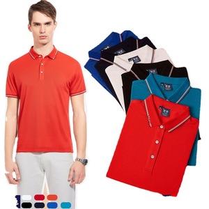 Impression personnalisée ou broderie logo hommes uniforme polo uni 100% coton polyester sublimation polos de golf vierges - Product Image 4