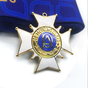 Meistverkaufte Souvenir-Medaille mit Weichem Emaille-Blau-Max UV-Druck Gießtechnik Maßgeschneidertes Patriotismus-Design - Product Image 3