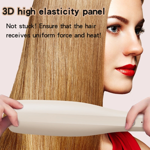 Lisseur électrique de <span class=keywords><strong>cheveux</strong></span> de dessin animé, <span class=keywords><strong>mini</strong></span> plaque de lissage petite et portable, clip <span class=keywords><strong>à</strong></span> air en forme de tulipe pour un usage domestique ou en salon, neuf en boîte en plastique - Product Image 1