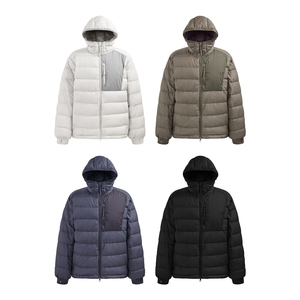 QUICKSHOW Tech SORONA 90% Duck Hooded Down Puffer <strong>Jacket</strong> Outdoor <strong>Waterproof</strong> Winter <strong>Lightweight</strong> <strong>Packable</strong> Down Zipper <strong>Jackets</strong> - Product Image 4