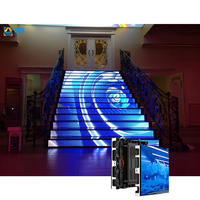 Écran de sol interactif à détection de gravité P2.5 haute luminosité, durable, pour intérieur, bar, scène