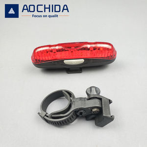 Haute qualité ABS étanche LED alimenté par batterie extérieur cyclisme nuit avertissement tige de selle Installation vélo feu arrière - Product Image 1