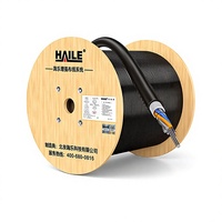 Kabel Serat Optik Single Mode Kecepatan Tinggi 4 hingga 144, Kabel Patch Berjaket PE untuk Komunikasi Luar Ruangan FTTH