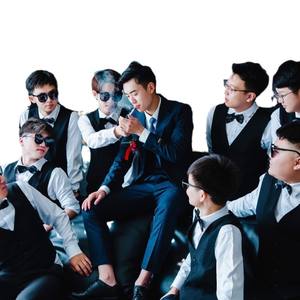 2026 NUOVO Abito da Sposo KJ, Completo da Uomo Slim-fit Stile Coreano <span class=keywords><strong>per</strong></span> Matrimonio, <span class=keywords><strong>Costume</strong></span> da Testimone, Abito da Uomo <span class=keywords><strong>per</strong></span> Cerimonie - Product Image 5