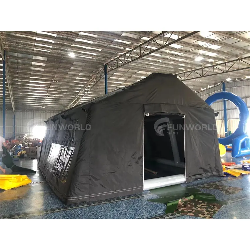 Air Verzegelde Draagbare Opblaasbare Lucht Dome Tent Voor Camping K5148