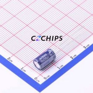ERS1CM221E11OT Through-Hole <b>Aluminum</b> <b>Electrolytic</b> <b>Capacitor</b> Through hole Component THT,D6.3xL11mm 220uF 20% 16V 2.5mm - Product Image 1