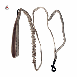 豪华高级狗皮带尼龙宠物皮带柔软氯丁橡胶手柄时尚印花图案个性化适合中小型大狗 - Product Image 2