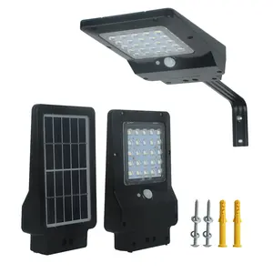 Patent flexible installations 4W 400lm solar garden street light ip65 solar panel led light supplier