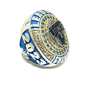 Anillo de Campeonato Personalizado a Precio Económico |   Anillo Deportivo Personalizado para Equipo |   Opciones de Oro y Plata - Product Image 1