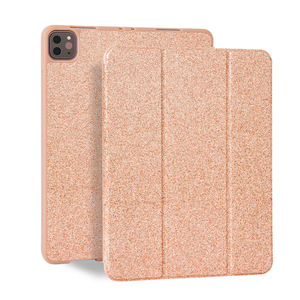 Ciad all'ingrosso 11/12.9 pollici Glitter TPU custodia protettiva piatta <span class=keywords><strong>con</strong></span> Slot per <span class=keywords><strong>penna</strong></span> incorporato Mini stile Design semplice - Product Image 2