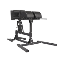 Banc de musculation pliable en acier pour gluteus, ischio-jambiers et extensions dorsales