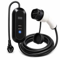 3,5KW7KW Tragbares On-Board-Ladegerät OBC Typ 1 Typ 2 GBT AC 220V IP65 0-32A Einstellbar Plug-and-Play Elektroauto-Ladegerät für E-Fahrzeuge