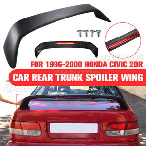 สปอยเลอร์หลังรถยนต์ RMAUTO พร้อมไฟเบรก LED สำหรับ Honda Civic 2 ประตู ปี 1996-2000 ชิ้นส่วนตกแต่งภายนอก - Product Image 1